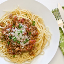 Spaghetti Meat Sauce - Recipe photo by Just One Cookbook