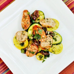 Sausage & Summer Squash - Recipe photo by ccmarriagefactory