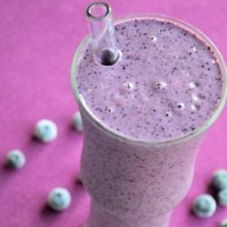 Blueberry Yogurt Smoothie - Recipe photo by singerskitchen
