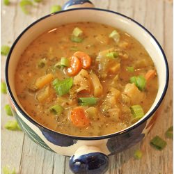Spicy Pepper Coconut Thai Curry - Recipe photo by sreelu