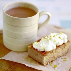 Almond Cake w/ Lemon Meringue - Recipe photo by abitofbeesknees
