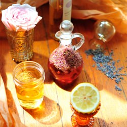 Lavender and Lemon Infused Vinegar - Recipe photo by erinschubert