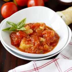 Tomato and Bread Soup - Recipe photo by bellalimento