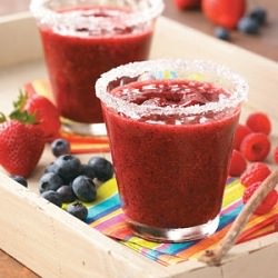 Frozen Lemon-Berry Margaritas - Recipe photo by tasteofhome