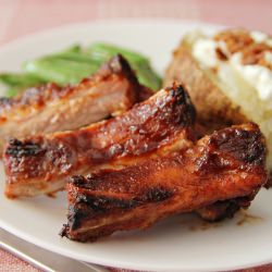 Cola BBQ Ribs - Recipe photo by oobinsnaffa