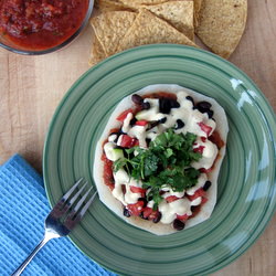 Black Bean Taco Pizza - Recipe photo by DeannaS