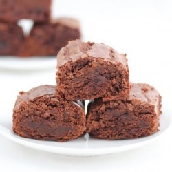 Baked Brownies - Recipe photo by mochithoughts