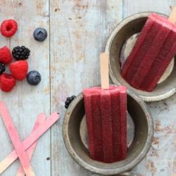 Mixed Berry Gimlet Popsicle - Recipe photo by foooodie