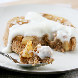 Pineapple Upside Down Cake for One - Recipe photo by Natural noshing