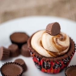 Peanut Butter Cup Cupcakes - Recipe photo by Amanda L