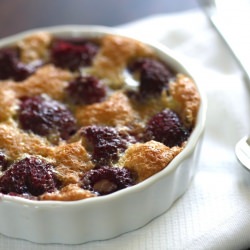 Raspberries Baked in Kogel-Mogel - Recipe photo by minta