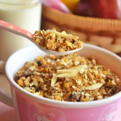 Homemade Granola - Recipe photo by vsharmilee
