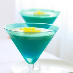 Lemon Coconut Mousse - Recipe photo by Marcela Macias