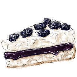 Blackberry Jam Pavlova - Recipe photo by jonroberts