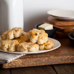 Bacon, Gruyere, and Green Onion Scones - Recipe photo by spoonforkbacon