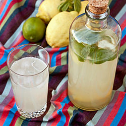 Basil Lemonade - Recipe photo by Els fogons de la Bordeta