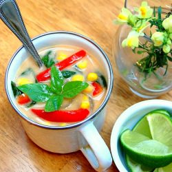 Thai Corn Soup - Recipe photo by purethyme