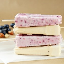 Fruit Yogurt Pops - Recipe photo by Idle Wife