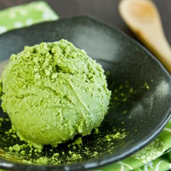 Grean Tea Ice Cream - Recipe photo by Just One Cookbook
