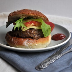 The American Burger - Recipe photo by Turntable Kitchen