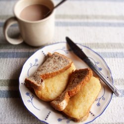 Sandwich: Toasted Fishcakes - Recipe photo by blablastar