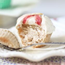 GlutenFree Vegan Rose Cupcakes - Recipe photo by PeaSoup