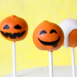 Halloween Cake Pops & Candy Corn - Recipe photo by ninah_wechooseorganic