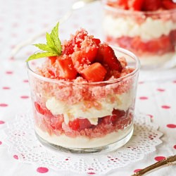 Glass of Strawberries - Recipe photo by lovefood