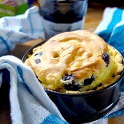 Blueberry Bakewell Tart - Recipe photo by Bake n Beebz