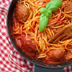 Lady and the Tramp Spaghetti - Recipe photo by Agnese Gambini