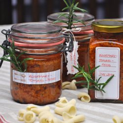 Rosemary Tomato Pesto - Recipe photo by nifty thrifty things