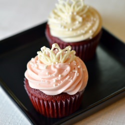 Red Velvet Cupcakes with Tiaras - Recipe photo by i-heart-baking