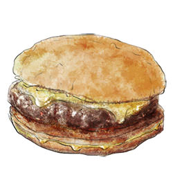 Grilled Cheese Cheeseburger - Recipe photo by jonroberts