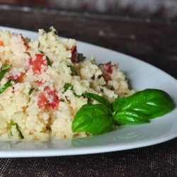 Tomato and Basil Couscous - Recipe photo by foodsofourlives
