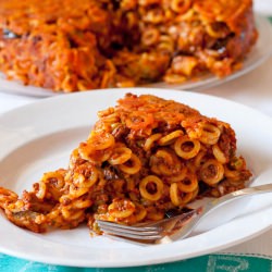 Baked Anelletti - Recipe photo by manusmenu