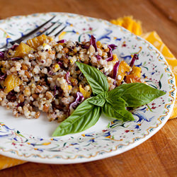 Whole Grain and Beet Salad - Recipe photo by TheMeaningofPie