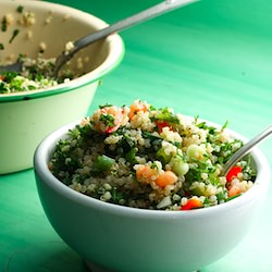 Quinoa Tabouleh Salad - Recipe photo by Spoonwithme