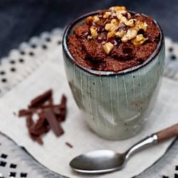 Chocolate Semolina Dessert - Recipe photo by lucullian