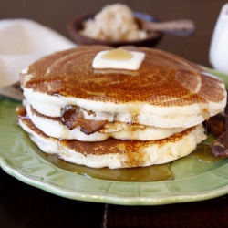 Bacon Stuffed Pancakes - Recipe photo by bellalimento