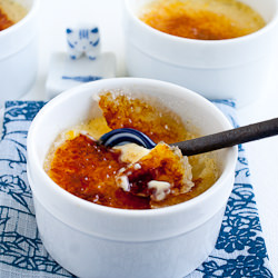 Créme Brûlée - Recipe photo by FOODjimoto