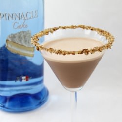 Turtle Caketini - Recipe photo by snappygourmet