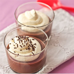Easy Chocolate Custard Petit Pots - Recipe photo by cocinaparaemancipados