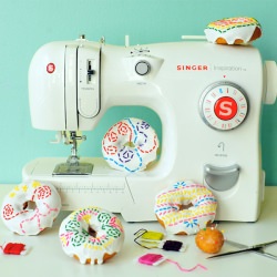 Embroidered Donuts - Recipe photo by erinschubert