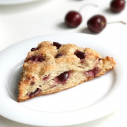 Cherry Scones - Recipe photo by fauxmartha