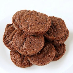 Two-Bite Nutella Brownies - Recipe photo by Idle Wife
