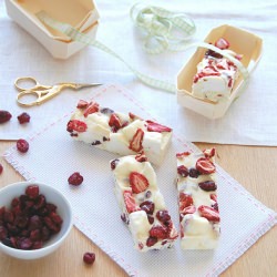 White Chocolate, Cranberry - Recipe photo by Technicolor Kitchen