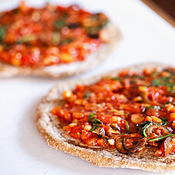 Stove Top Pineapple Broccoli Pizzas - Recipe photo by calmmindbusybody