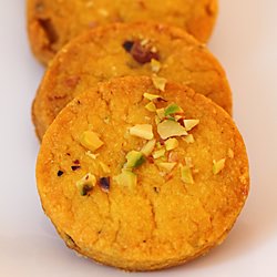 Eggless Saffron Cookies - Recipe photo by anushruti