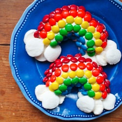 Double Rainbow Cakes - Recipe photo by cosmocookie