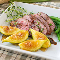 Four Spices Duck Breasts with Figs - Recipe photo by cookingmesoftly
